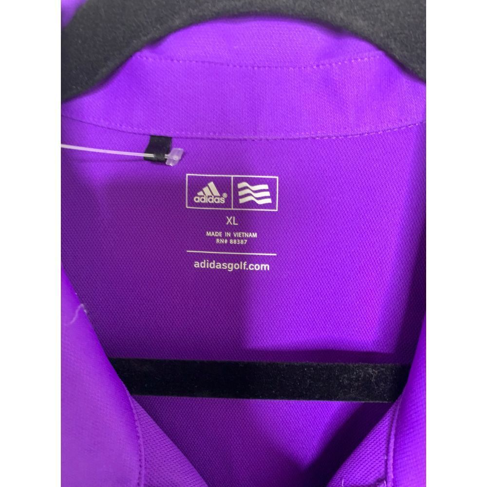Adidas Purple Athletic Tennis Golf romper Striped Sporty Performance shortall XL - Picture 3 of 8